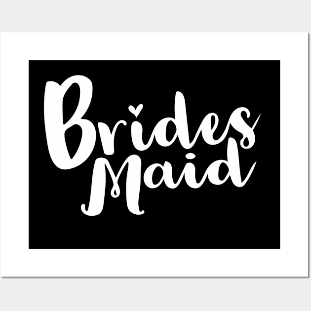 Bridesmaid Wall Art by Red Wolf Rustics And Outfitters